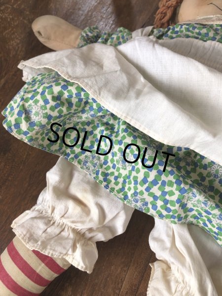 画像7: 70s Vintage Raggedy Ann Doll 50cm (R940) (7)