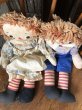 画像7: 70s VintageKnickerbocker Raggedy Ann & Andy Doll SET 48cm (R937) (7)