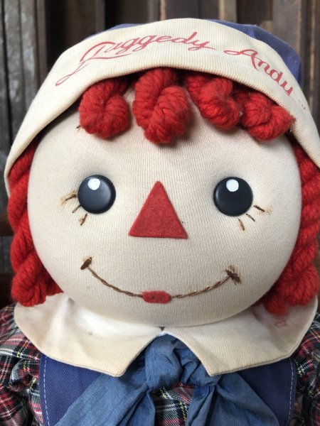 画像4: 80s 90s Vintage KUSUNOKI Limited Edition Raggedy Ann & Andy Doll SET 77cm (R936) (4)
