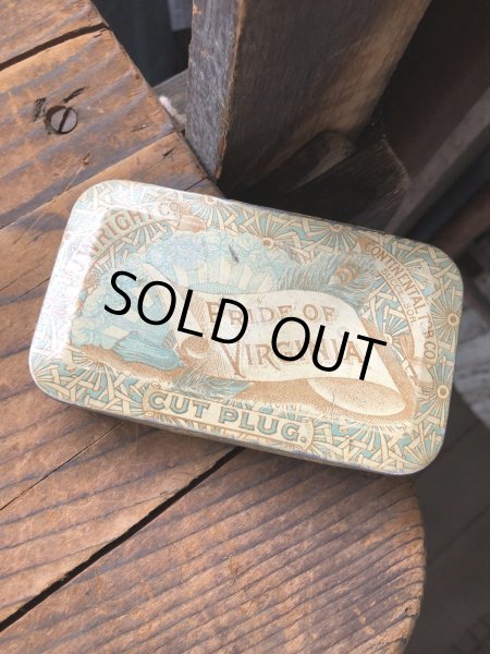 画像1: Vintage Tobacco Tin Pride of Virginia (R949) (1)