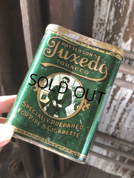 画像9: Vintage Tobacco Tin  Tuxedo (R946) (9)