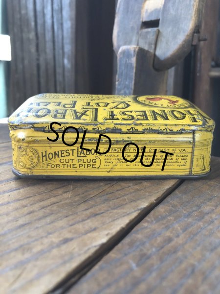 画像6: Vintage Tobacco Tin Honest Labor Cut Plug (R951) (6)
