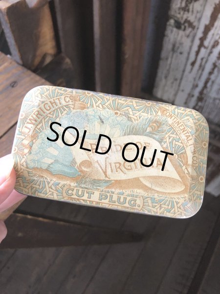 画像11: Vintage Tobacco Tin Pride of Virginia (R949) (11)