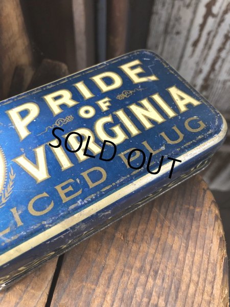 画像8: Vintage Tobacco Tin Pride of Virginia (R948) (8)