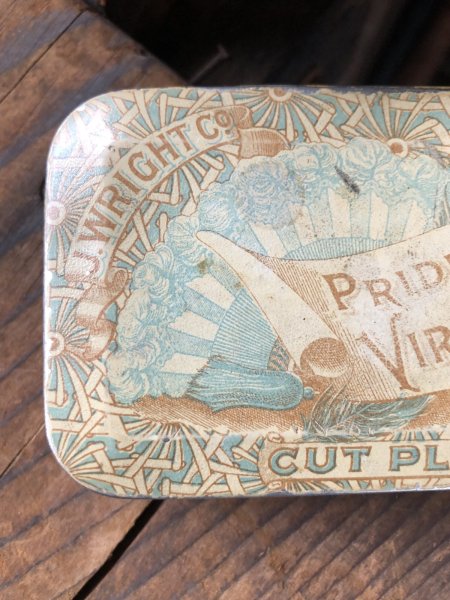 画像8: Vintage Tobacco Tin Pride of Virginia (R949) (8)