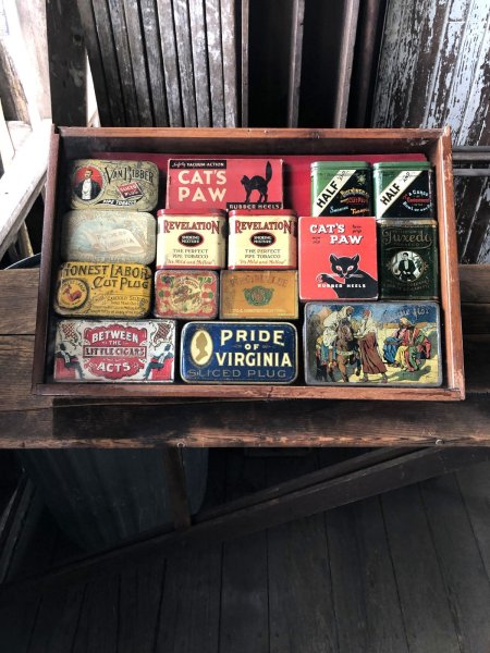 画像12: Vintage Tobacco Tin Pride of Virginia (R949) (12)