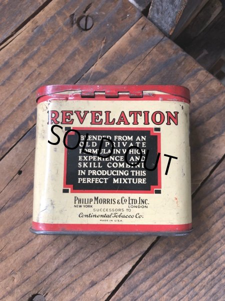 画像6: Vintage Tobacco Tin  REVELATION (R945) (6)