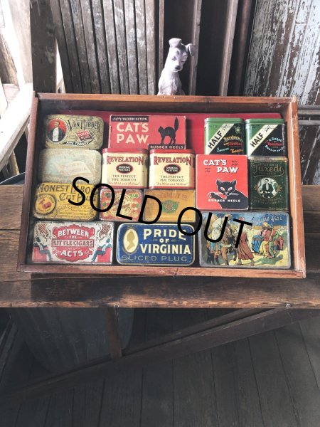 画像8: Vintage Tobacco Tin HALF AND (R943) (8)