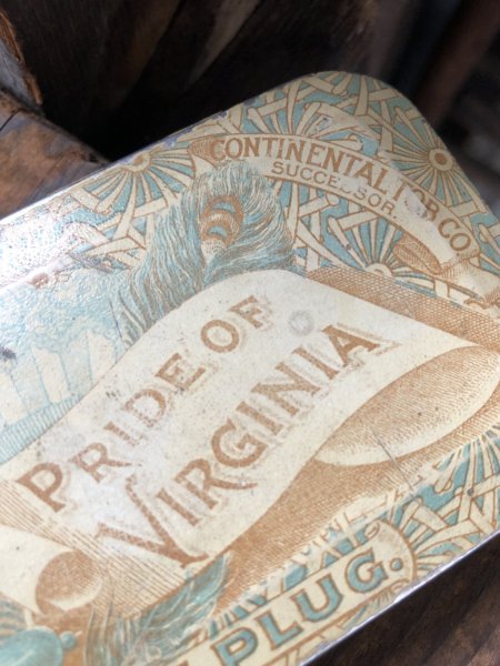 画像9: Vintage Tobacco Tin Pride of Virginia (R949) (9)