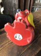 画像5: 70s Vintage NY Vinyl Plastic Dog Bank Basset hound Red (R956)  (5)