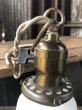 画像4: Vintage U.S.A. Milk Glass Globe Pendant Hanging Lamp (A004) (4)