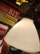 画像9: Vintage U.S.A. Milk Glass Globe Pendant Hanging Lamp (A002) (9)