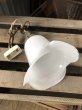 画像8: Vintage U.S.A. Milk Glass Globe Pendant Hanging Lamp (A003) (8)