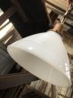 画像6: Vintage U.S.A. Milk Glass Globe Pendant Hanging Lamp (A002) (6)