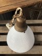画像2: Vintage U.S.A. Milk Glass Globe Pendant Hanging Lamp (A001) (2)