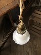 画像9: Vintage U.S.A. Milk Glass Globe Pendant Hanging Lamp (A004) (9)