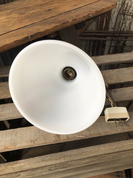 画像5: Vintage U.S.A. Milk Glass Globe Pendant Hanging Lamp (A002) (5)