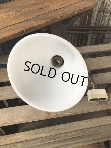 画像5: Vintage U.S.A. Milk Glass Globe Pendant Hanging Lamp (A002) (5)