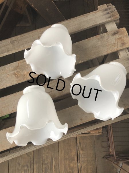 画像5: Vintage U.S.A. Milk Glass Shade (A006) (5)