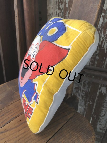 画像12: 70s Vintage BOZO THE CLOWN Throw Pillow Cushion (A008)  (12)