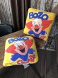 画像4: 70s Vintage BOZO THE CLOWN Throw Pillow Cushion (A009)  (4)