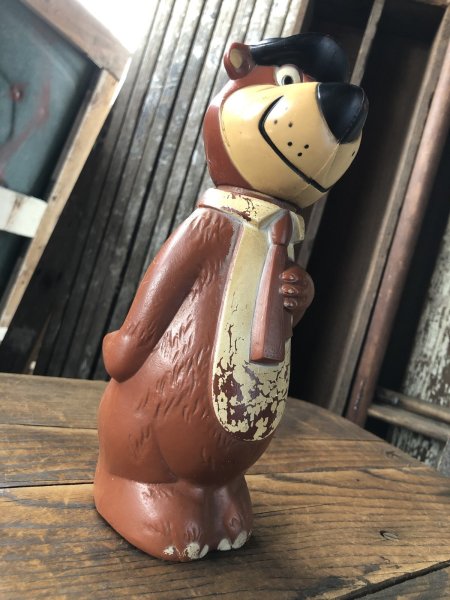 画像2: 60s Vintage Yogi Bear Plastic Bank Doll (A011)  (2)