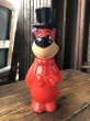 画像2: 60s Vintage Huckleberry Hound Plastic Bank Doll (A012)  (2)