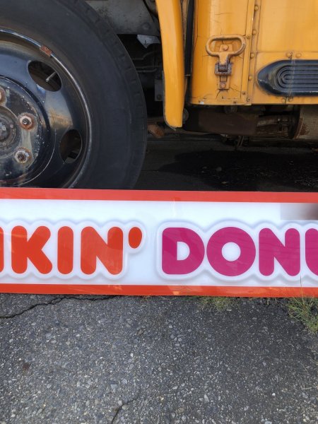 画像4: Vintage Advertising Dunkin' Donuts Store Display Drive-Thru Sign (A017) (4)