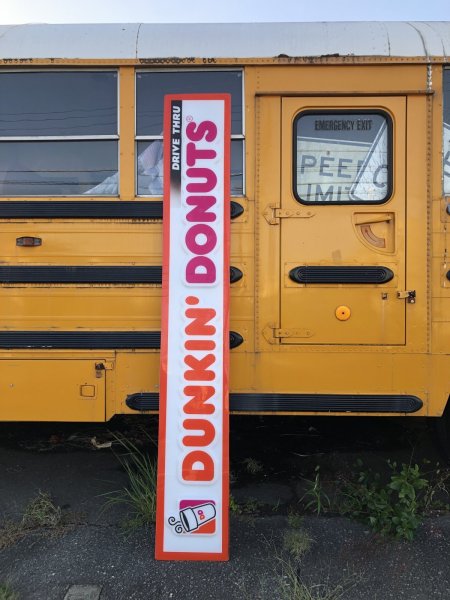 画像14: Vintage Advertising Dunkin' Donuts Store Display Drive-Thru Sign (A017) (14)