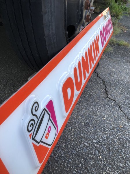 画像8: Vintage Advertising Dunkin' Donuts Store Display Drive-Thru Sign (A017) (8)