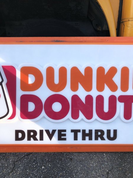 画像5: 【店舗引き取り限定】 Vintage Advertising Dunkin' Donuts Store Display Drive-Thru Sign (A018) (5)