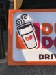 画像2: 【店舗引き取り限定】 Vintage Advertising Dunkin' Donuts Store Display Drive-Thru Sign (A018) (2)