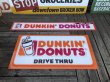 画像23: 【店舗引き取り限定】 Vintage Advertising Dunkin' Donuts Store Display Drive-Thru Sign (A018) (23)