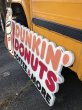 画像7: 【店舗引き取り限定】 Original Vintage Dunkin' Donuts Advertising Store Display COFFEE & MORE Sign (A019) (7)
