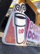 画像9: 【店舗引き取り限定】 Original Vintage Dunkin' Donuts Advertising Store Display COFFEE & MORE Sign (A019) (9)