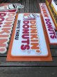 画像24: 【店舗引き取り限定】 Vintage Advertising Dunkin' Donuts Store Display Drive-Thru Sign (A018) (24)