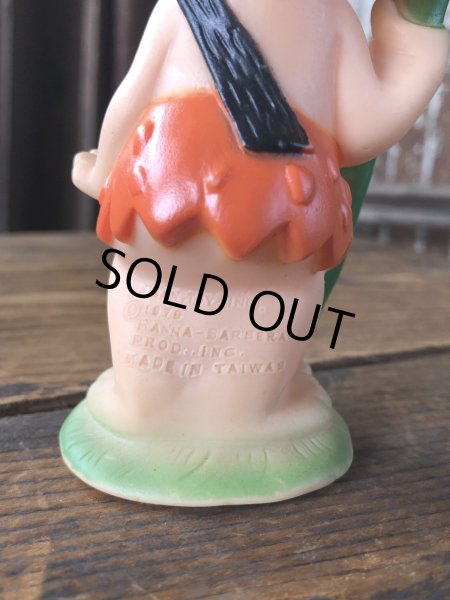 画像6: 70s Vintage SANITOY The Flintstones Bamm-Bamm Vinyl Figure (A022)  (6)