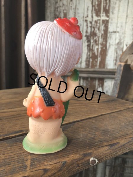 画像3: 70s Vintage SANITOY The Flintstones Bamm-Bamm Vinyl Figure (A022)  (3)