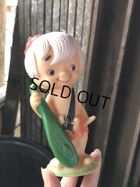 画像11: 70s Vintage SANITOY The Flintstones Bamm-Bamm Vinyl Figure (A022)  (11)