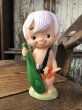 画像1: 70s Vintage SANITOY The Flintstones Bamm-Bamm Vinyl Figure (A022)  (1)