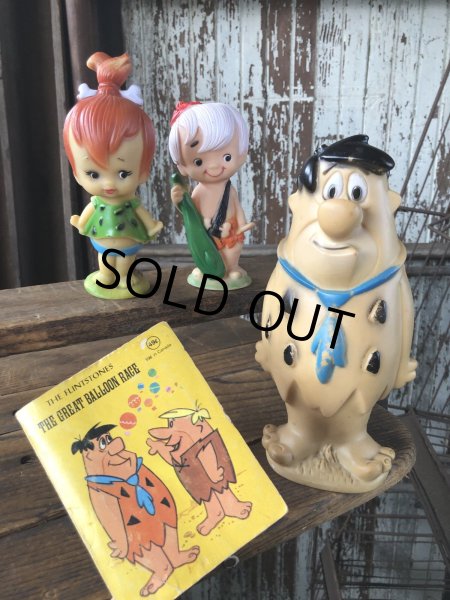画像13: 70s Vintage SANITOY The Flintstones Bamm-Bamm Vinyl Figure (A022)  (13)