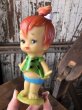 画像9: 70s Vintage SANITOY The Flintstones Pebbles Vinyl Figure (A021)  (9)