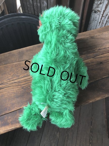 画像3: 70s Vintage Knickerbocker Sesame Street Oscar Plush Doll 43cm (A023) (3)