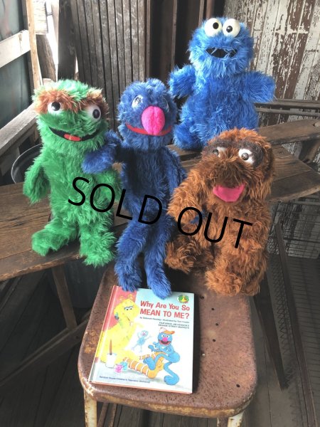 画像11: 70s Vintage Knickerbocker Sesame Street Snuffy Plush Doll 57cm (A026) (11)