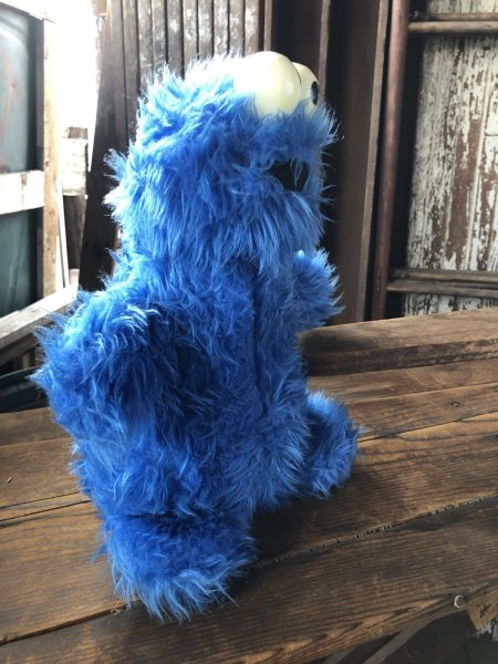 画像5: 70s Vintage Knickerbocker Sesame Street Cookie Monster Plush Doll 57cm (A025) (5)