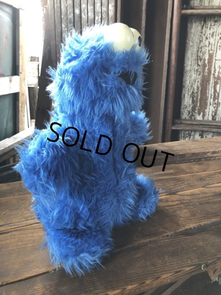 画像5: 70s Vintage Knickerbocker Sesame Street Cookie Monster Plush Doll 57cm (A025) (5)
