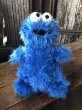 画像1: 70s Vintage Knickerbocker Sesame Street Cookie Monster Plush Doll 57cm (A025) (1)