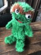 画像6: 70s Vintage Knickerbocker Sesame Street Oscar Plush Doll 43cm (A023) (6)