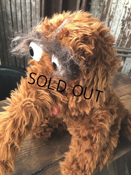 画像8: 70s Vintage Knickerbocker Sesame Street Snuffy Plush Doll 57cm (A026) (8)