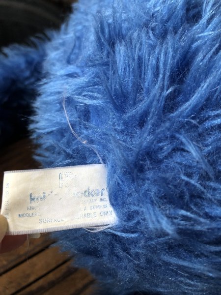 画像4: 70s Vintage Knickerbocker Sesame Street Grover Plush Doll 57cm (A024) (4)